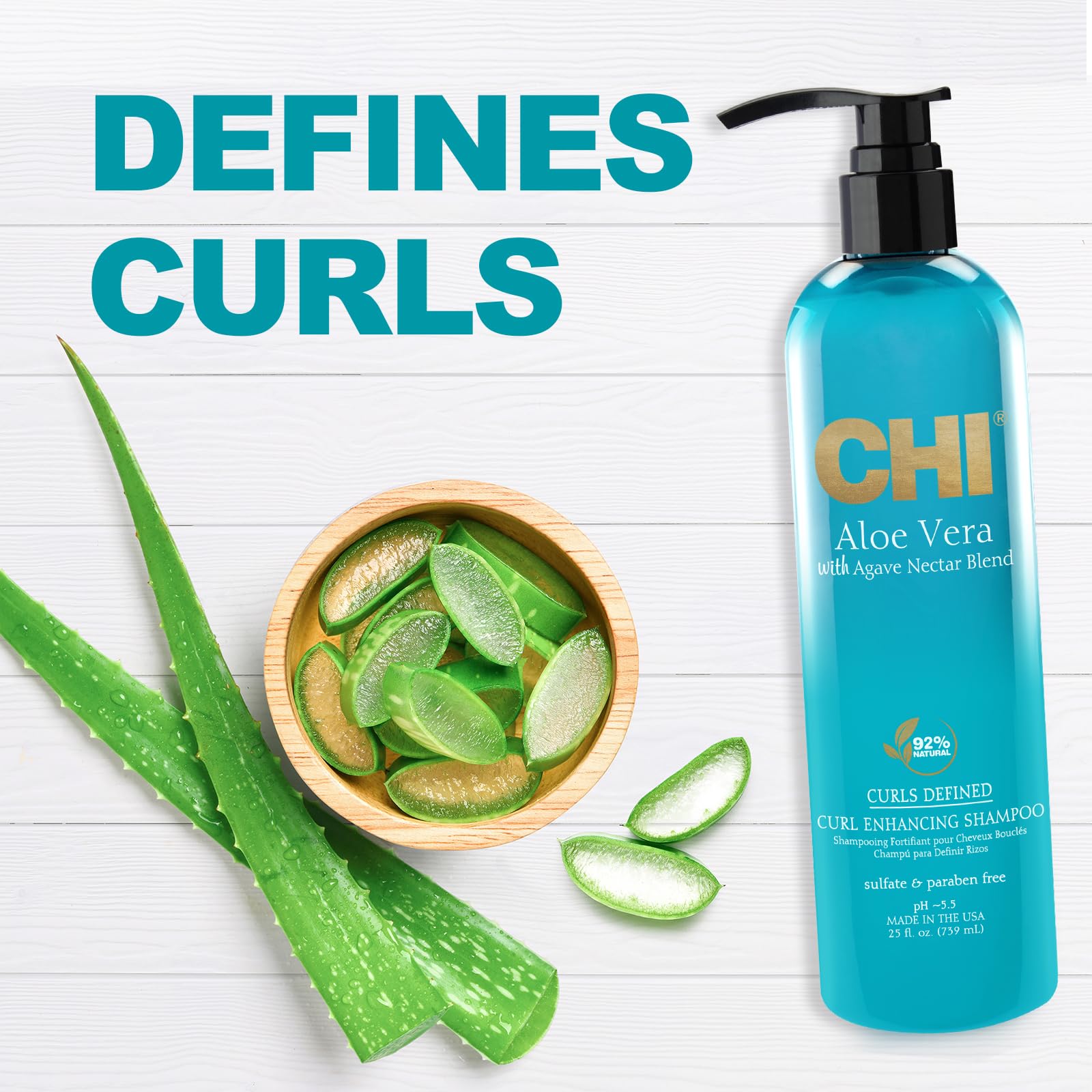 Aloe vera en CHI: hidratación para rizos sanos
