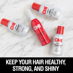 CHI Infra Treatment — flacon renforçant les cheveux et leur élasticité.