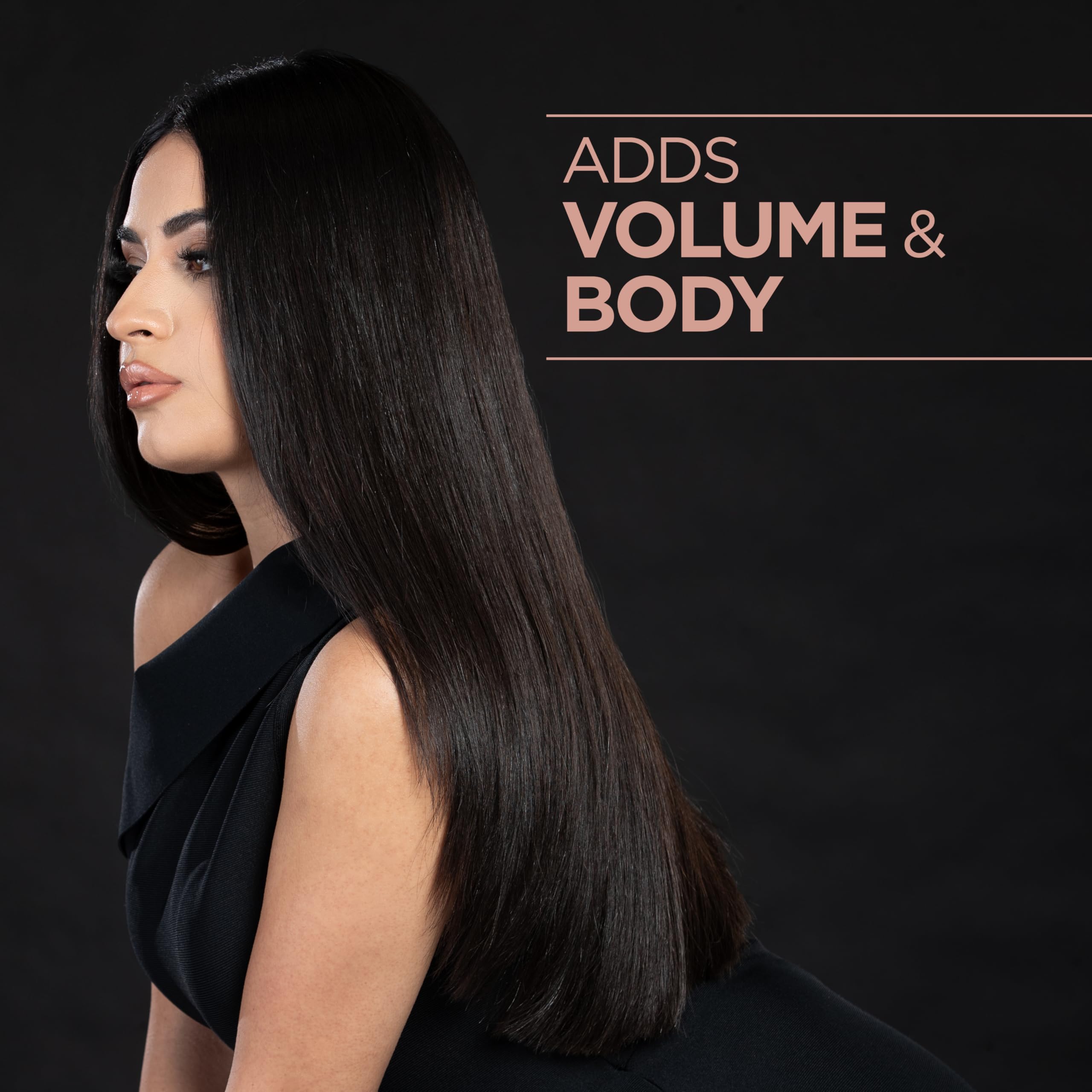 Fórmula sin sulfatos protege el cabello y mantiene suavidad.