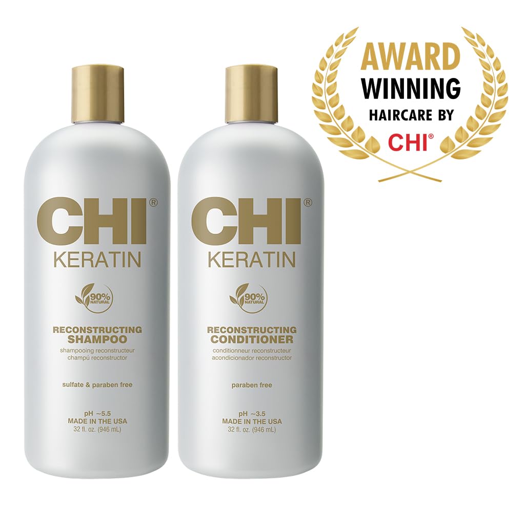 CHI Moisturize It Keratina Cabello brillo suave y resistencia a quiebre