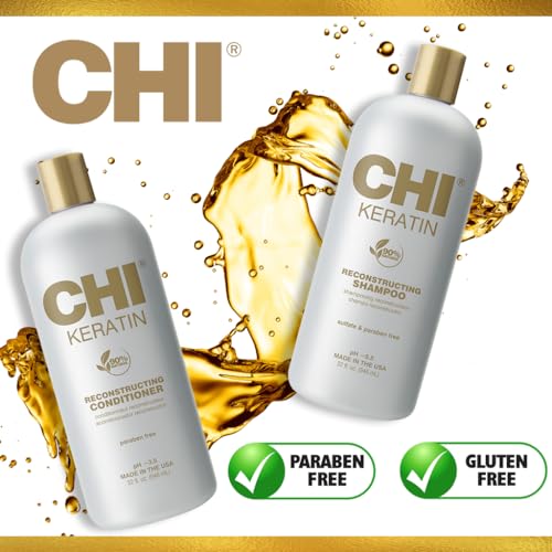 CHI Moisturize It Keratina Champú textura crema, sensación de hidratación intensa