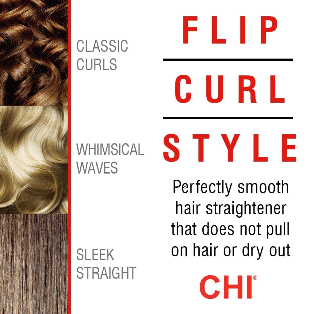 CHI Original Lava cerámica plancha alisadora brillo duradero para cabello sedoso