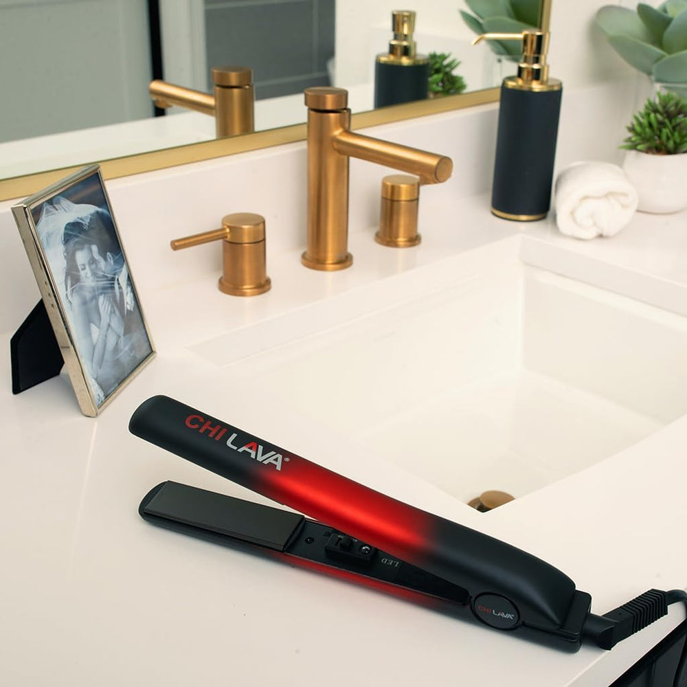 CHI Original Lava cerámica plancha alisadora punta visible para peinado preciso