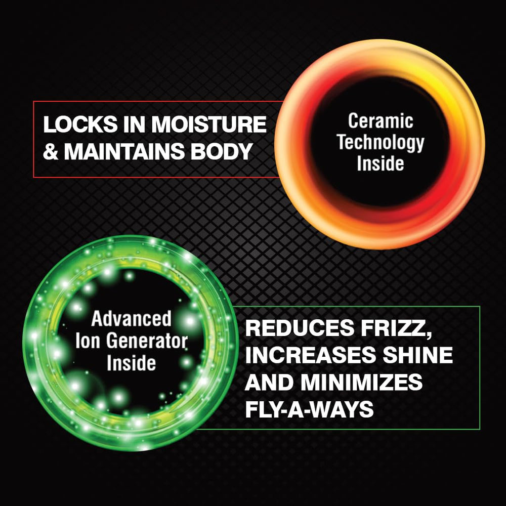 CHI Volumizador 4-en-1 ceramica distribuye calor de forma uniforme