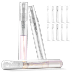 Chiallco mini frascos perfume 5 ml, portátil para viaje, distribución de niebla fina.