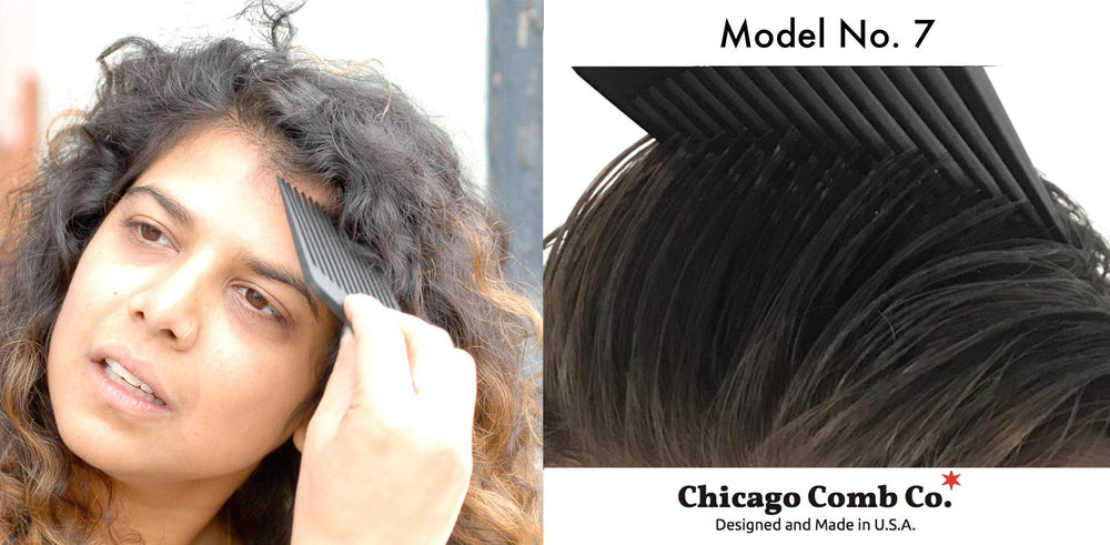 Chicago Comb Model 7: puntas largas que peinan sin enganchar