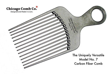 Chicago Comb Model 7: adecuado para cabello natural y estilizado