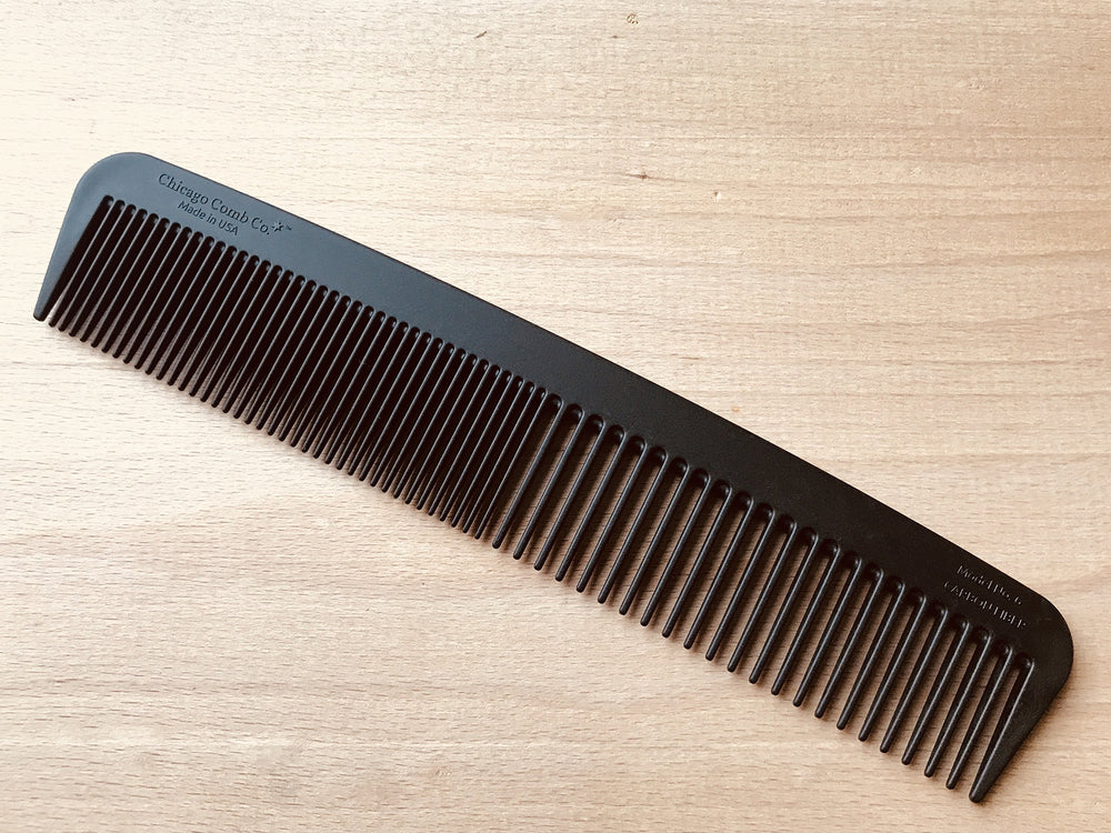 Chicago Comb Modelo 6, antiestático gracias a la fibra de carbono para menos estática
