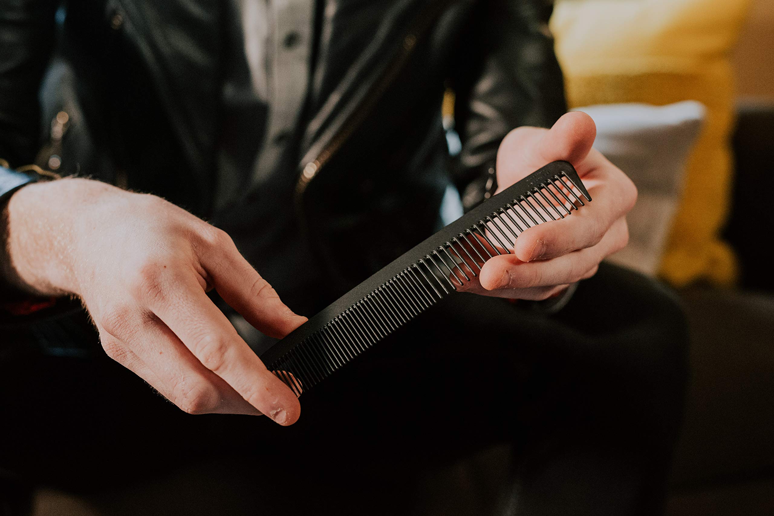 Chicago Comb Modelo 6, dientes anchos para desenredar y dar volumen