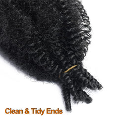 Chicmoi Marley Twist 16in: fibra suave y ligera para uso cómodo.