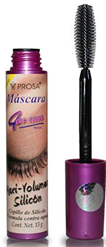 Prosa 4 en 1 Mascara de chimoo, aplicación suave para volumen intenso