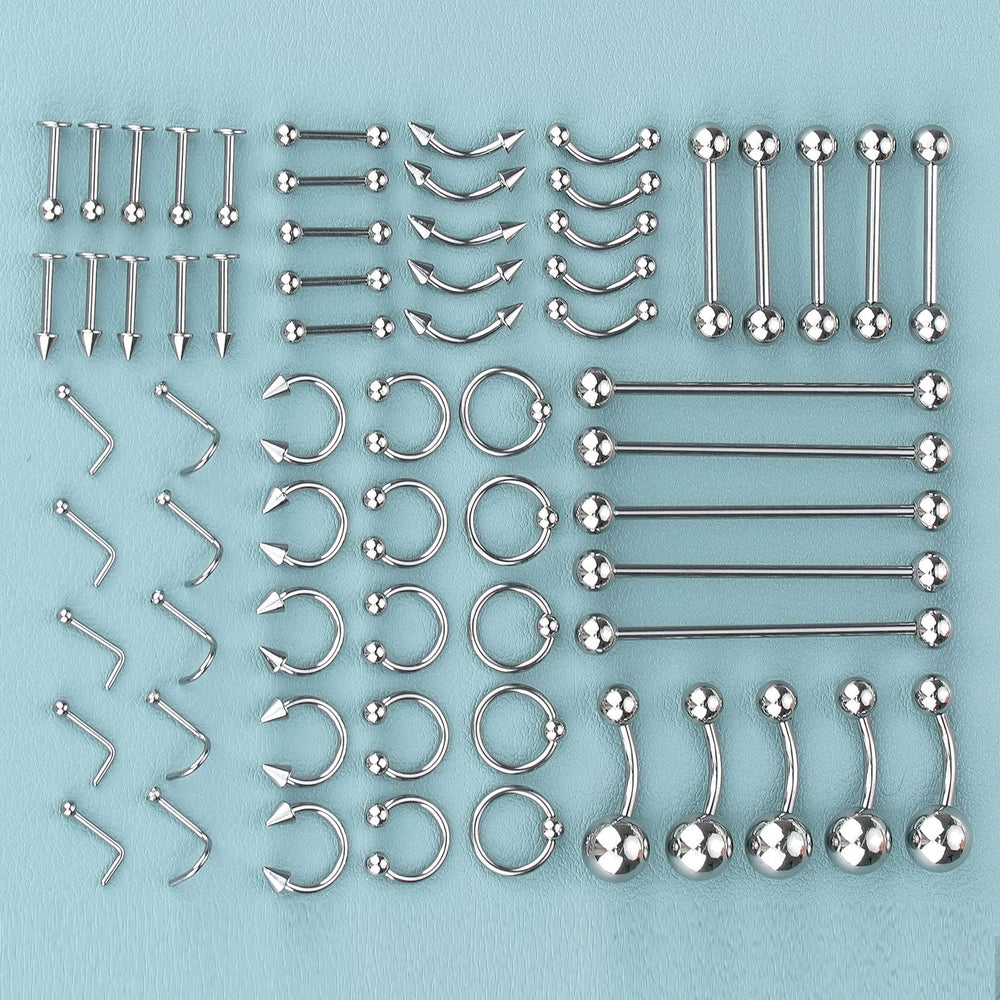 ChiMunllin agujas piercing 14G 16G 18G, alta precisión y comodidad.