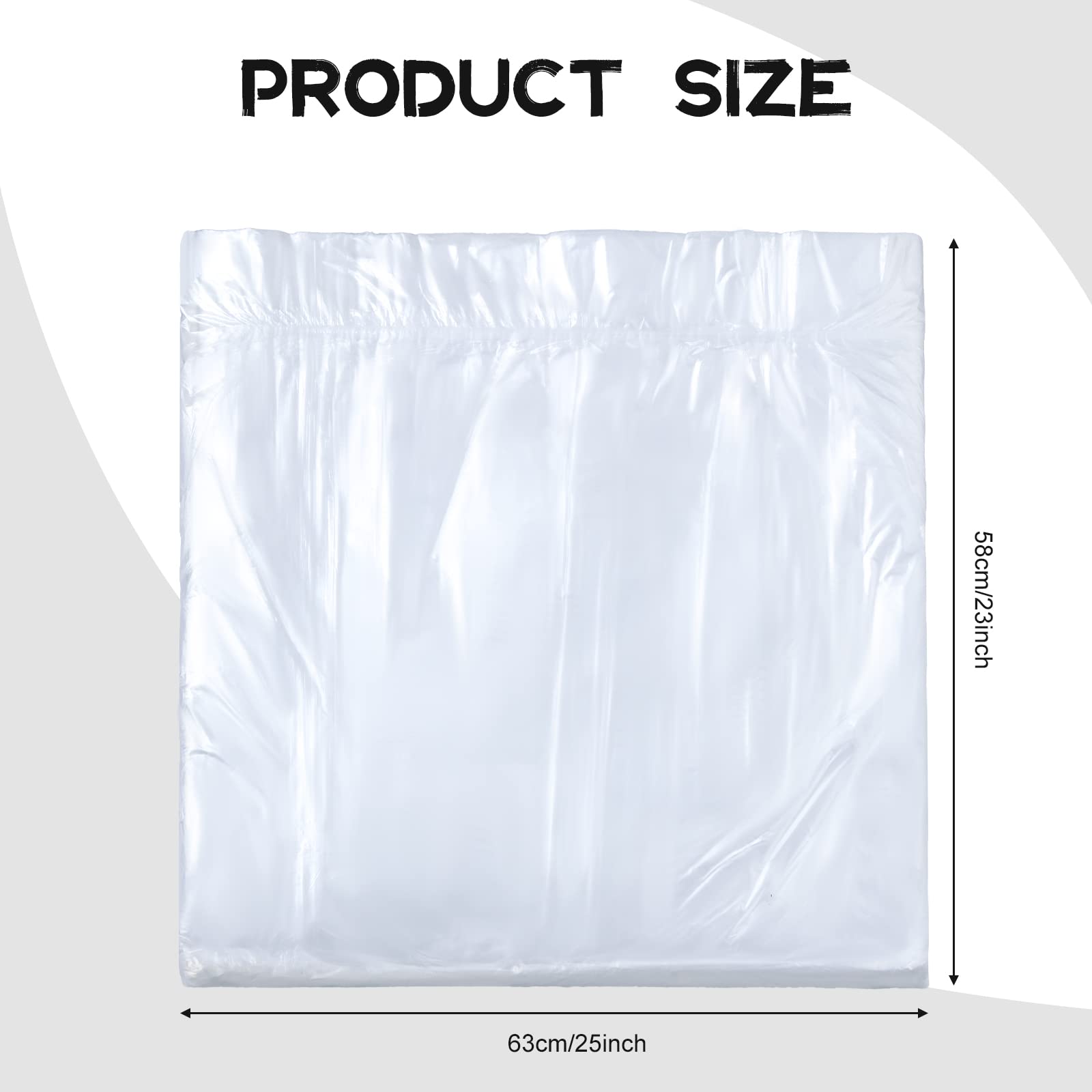 Chinco liner desechable para pies, ideal para fijar en la tina