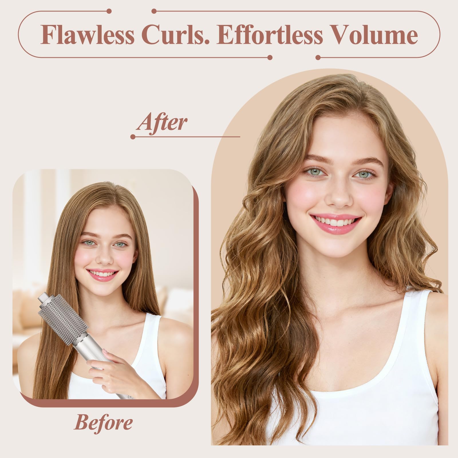 Chivixe volumen en la raíz, cepillo para un look con cuerpo.