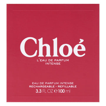 Chloe LEau De Parfum Intense, base de Cashmeran y Cedro ofrece calor y elegancia.