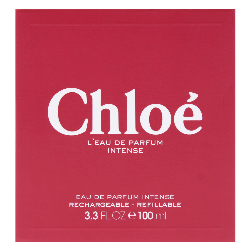 Chloe LEau De Parfum Intense, base de Cashmeran y Cedro ofrece calor y elegancia.