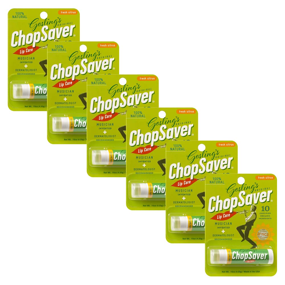 ChopSaver bálsamo labial original en envase, hidrata labios naturalmente.