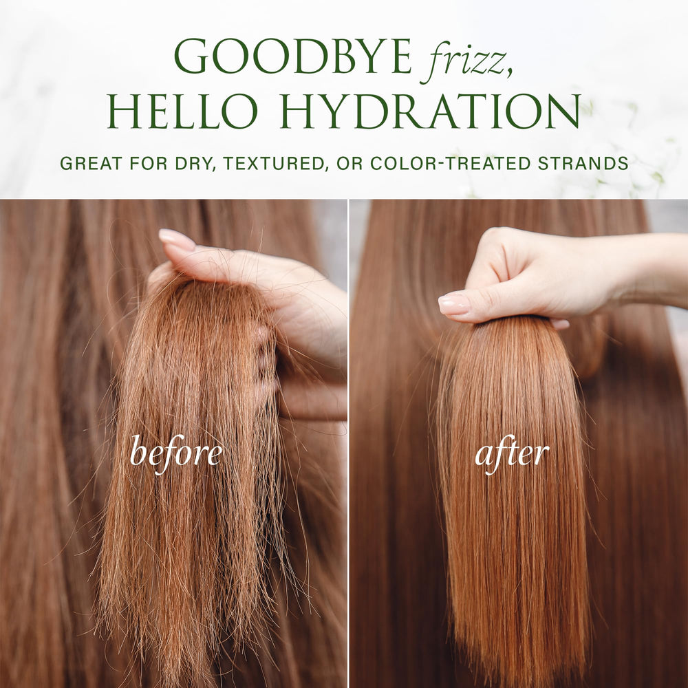Cheveux souples et brillants grâce au conditionneur Christina Moss Naturals