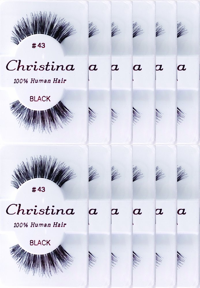 Pestañas postizas Christina estilo 43 para mirada natural y definida