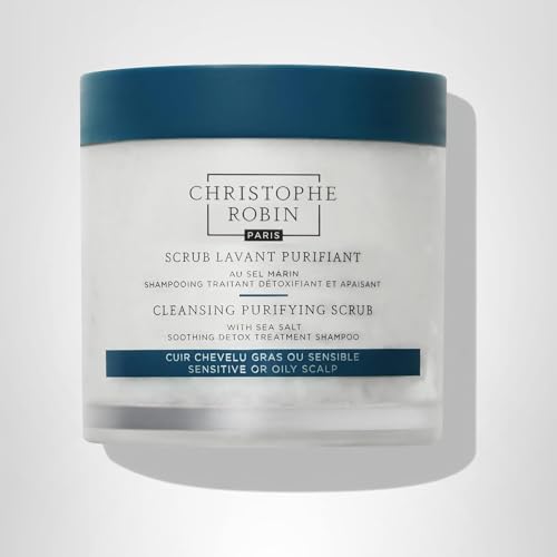 Christophe Robin: empaque elegante para rutinas de cuidado capilar.