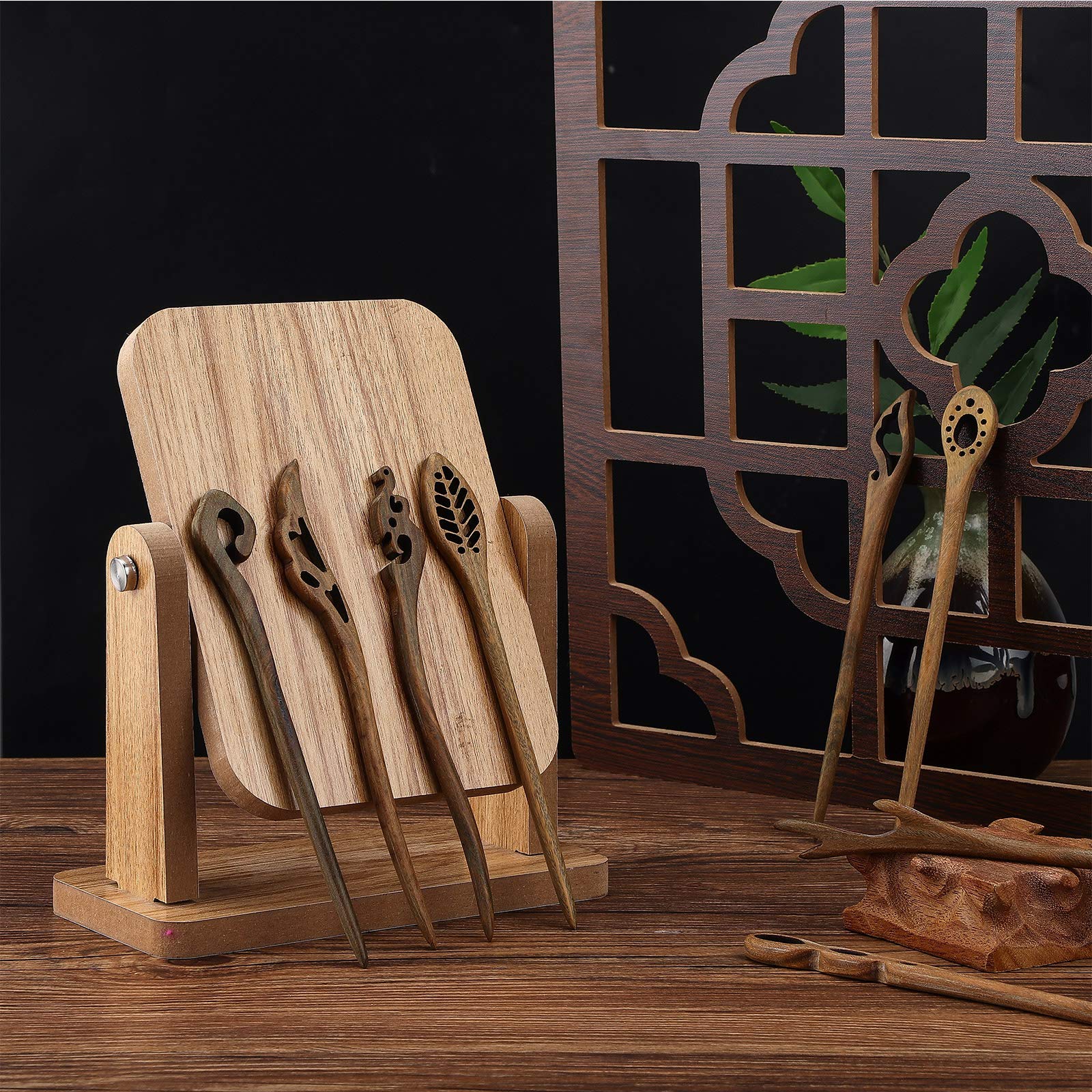 Chuangdi palillo de madera para uso diario, fácil de colocar.