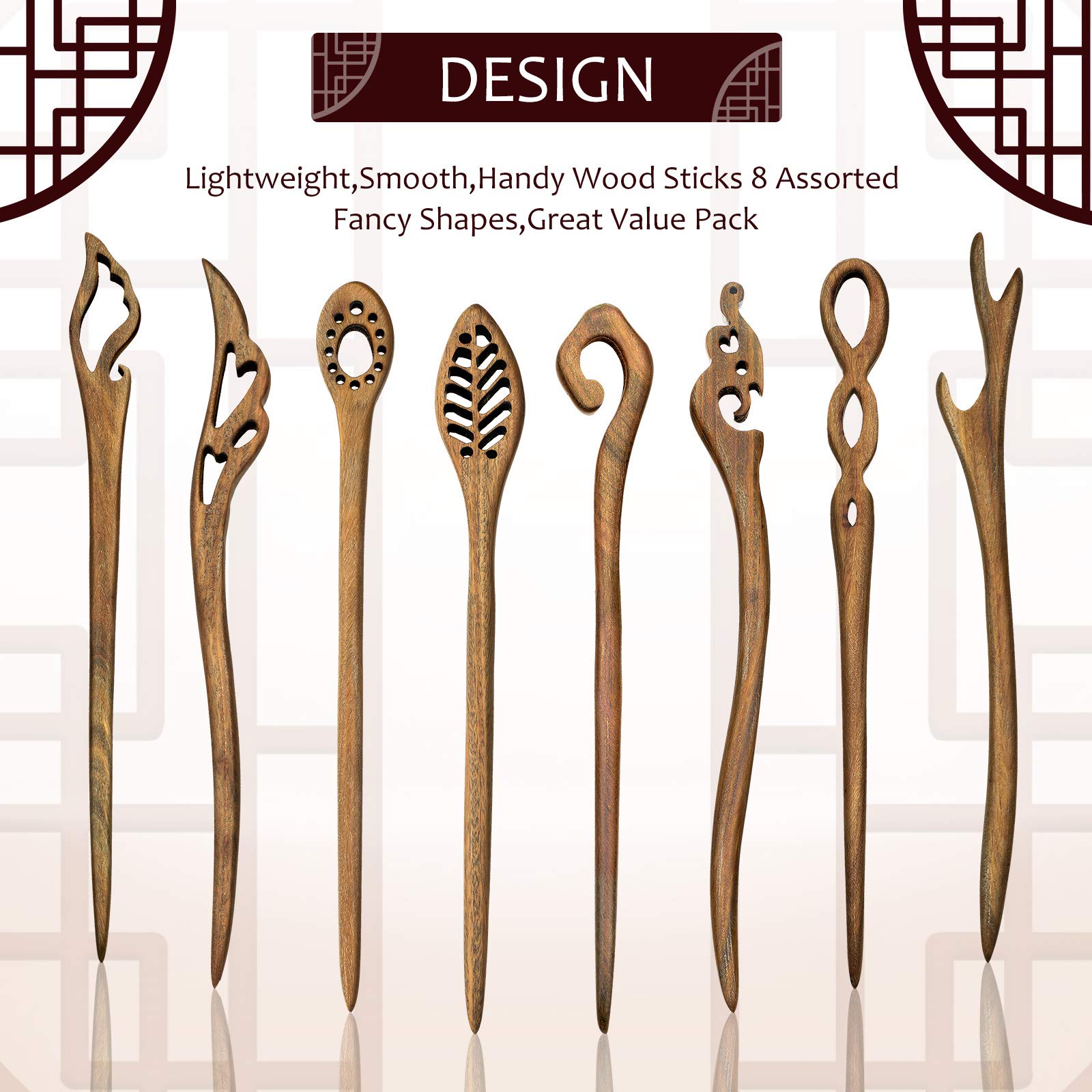 Chuangdi palillos decorativos para el hogar, embellecen el ambiente con elegancia.