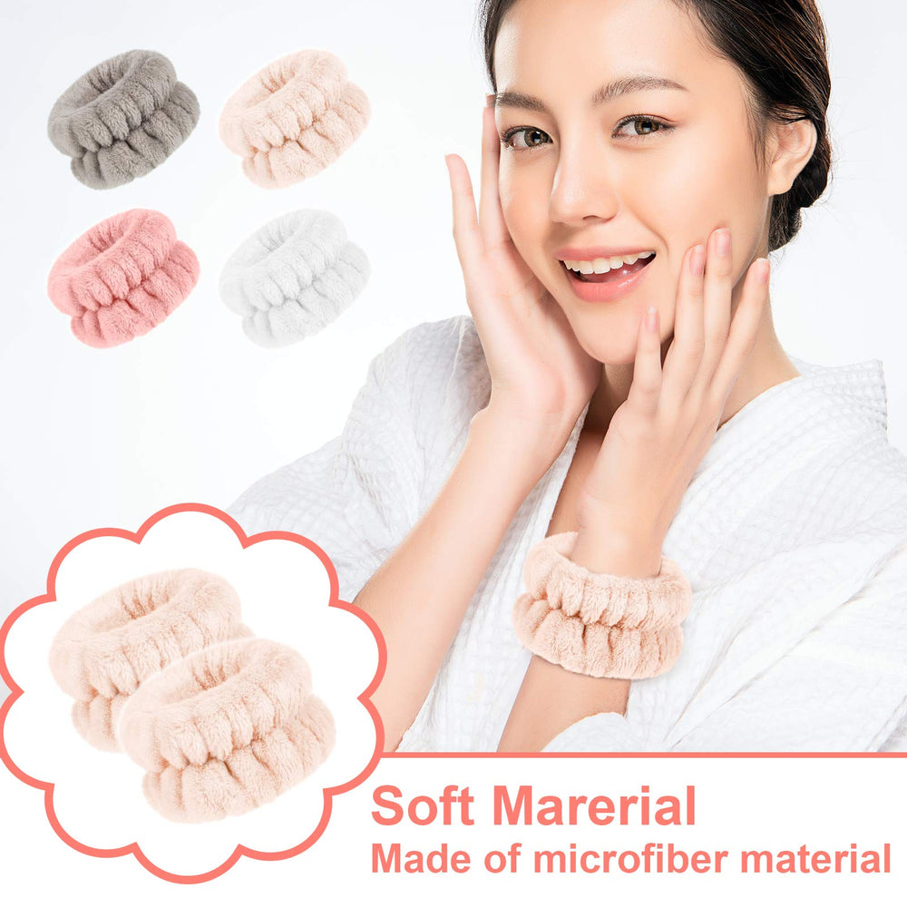 Chuangdi bandas para lavado facial útiles en maquillaje, ejercicios y tareas domésticas.