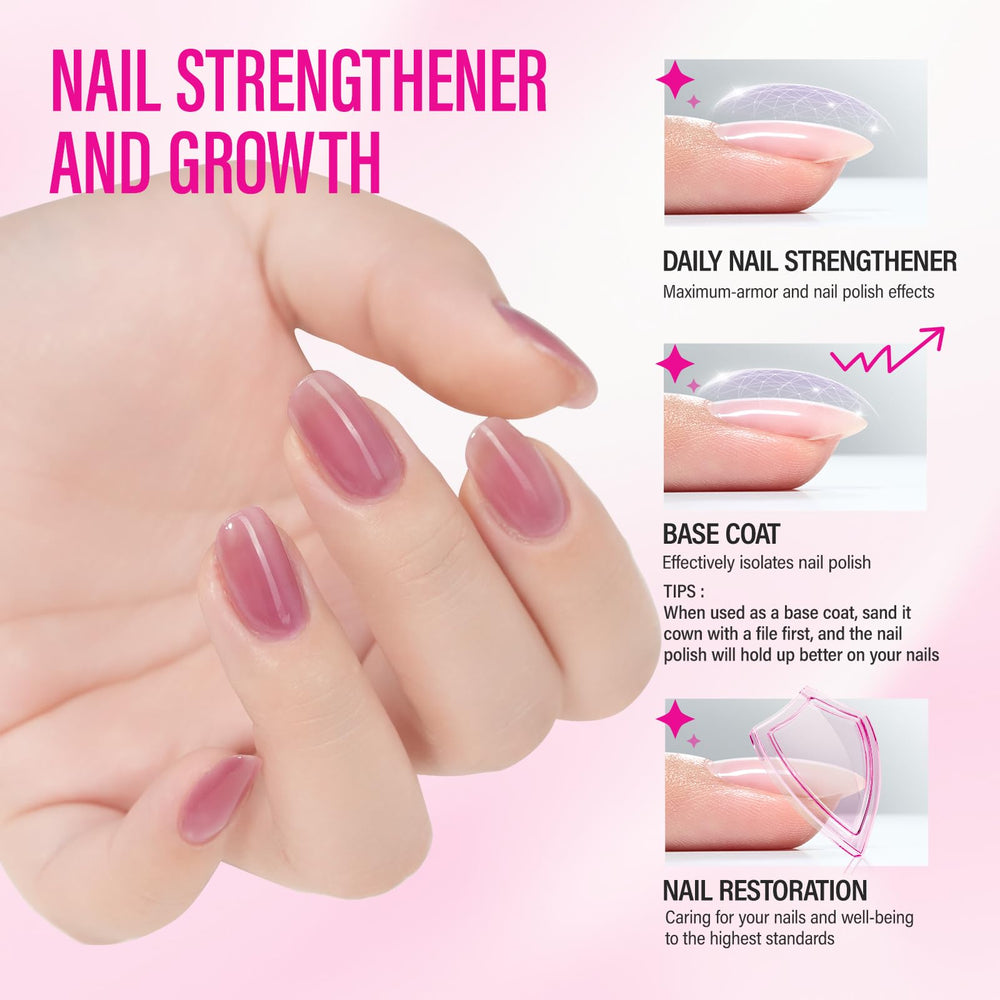 CHUCHU renovación suave de uñas, mejora textura y suavidad con proteínas.