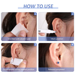 Aretes de Chumia con incrustaciones brillantes para complementar tu estilo.