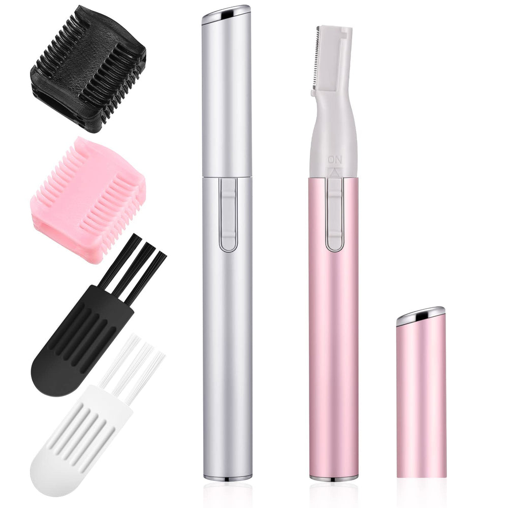 Chumia recortadora de cejas con baterías no incluidas, ideal para uso continuo.