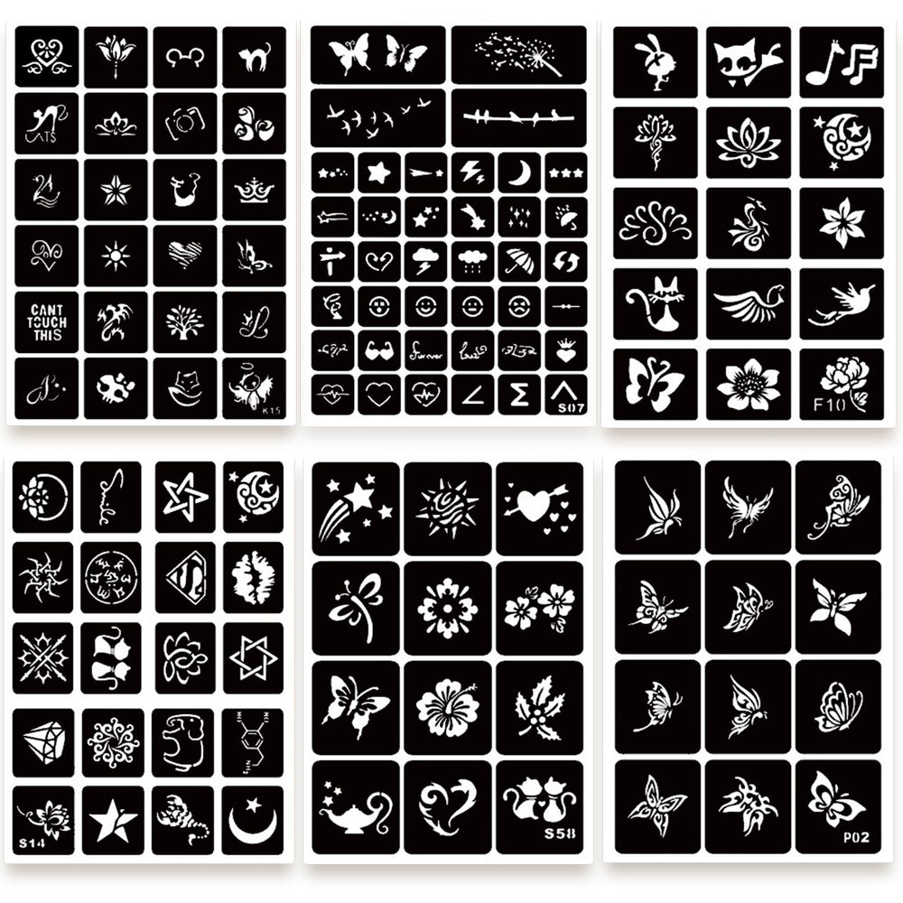 ChurlChurl: hojas adhesivas A4 para tatuajes; uso fácil y resultados limpios.