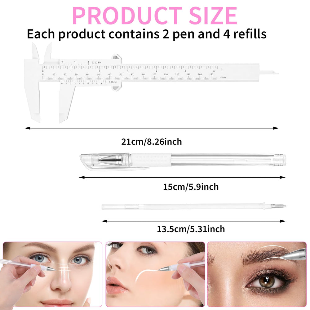 CIATBYYJ recambios de tinta para cejas: duración extendida