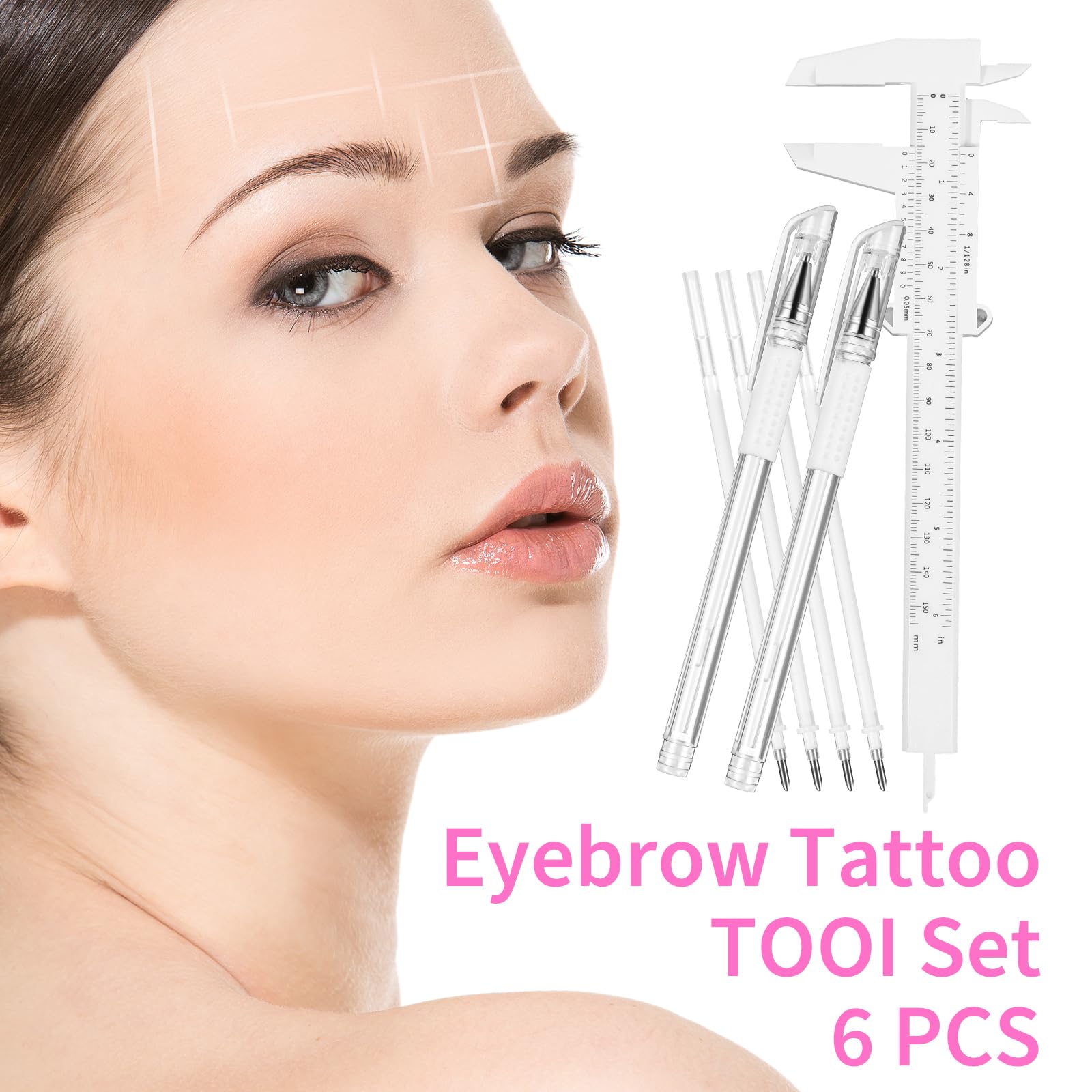 CIATBYYJ uso profesional: ideal para cejas y delineados faciales
