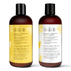 Champú CIBU Repair + Protect, textura de espuma para un lavado delicado