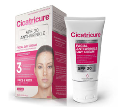 Cicatricure crema antiarrugas SPF30 protegiendo la piel durante el día