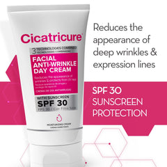 Cicatricure crema facial con textura cremosa para piel seca y madura