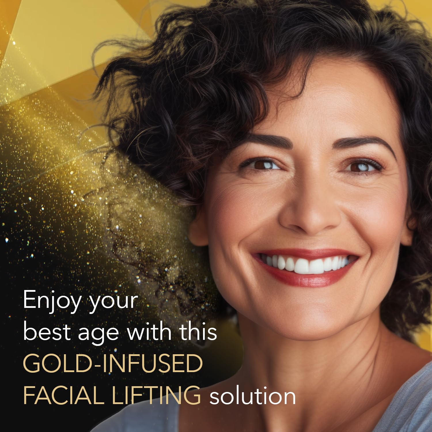 Envase de Cicatricure Gold Lift Night Cream con tapa segura