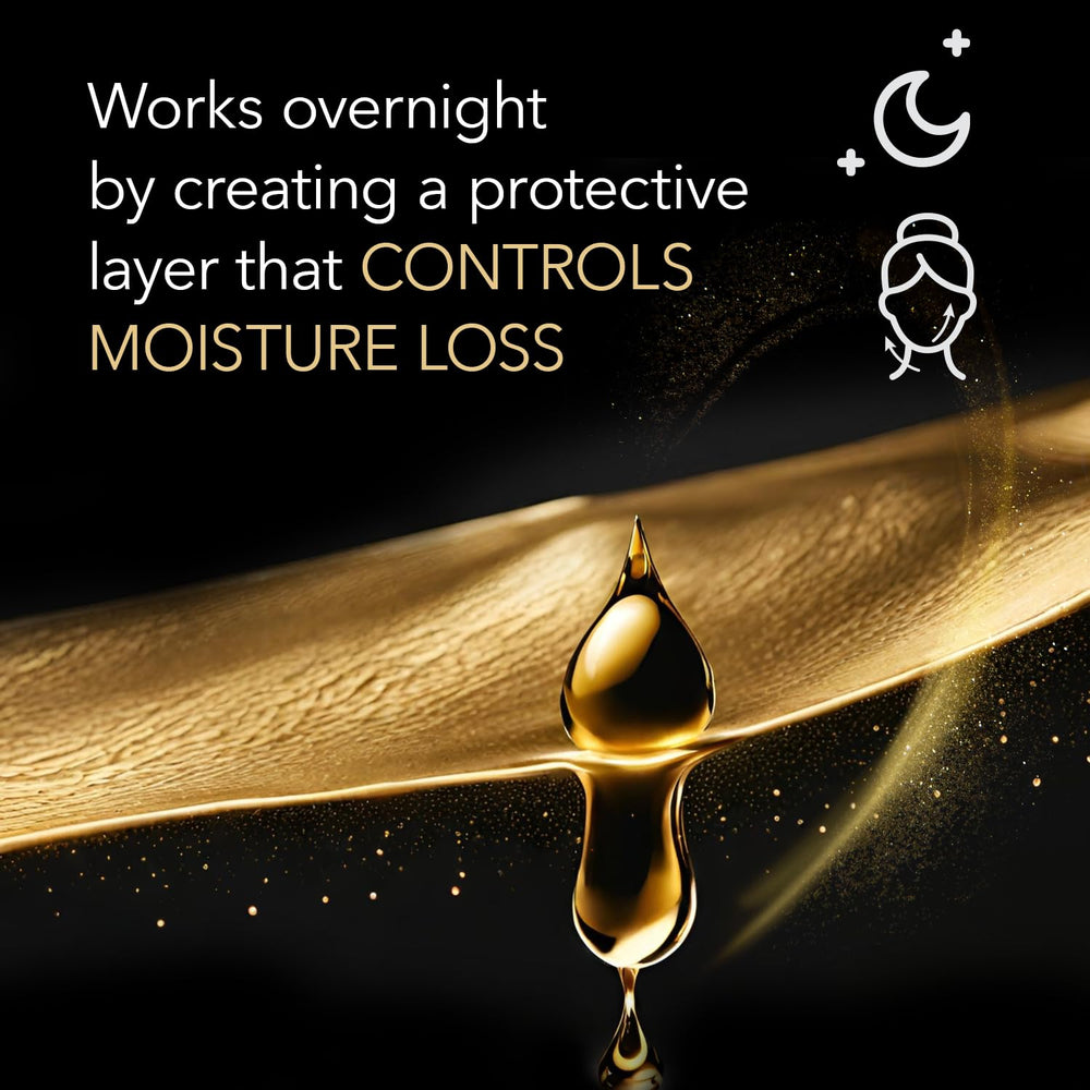 Hidratación nocturna con Cicatricure Gold Lift Night Cream para piel suave