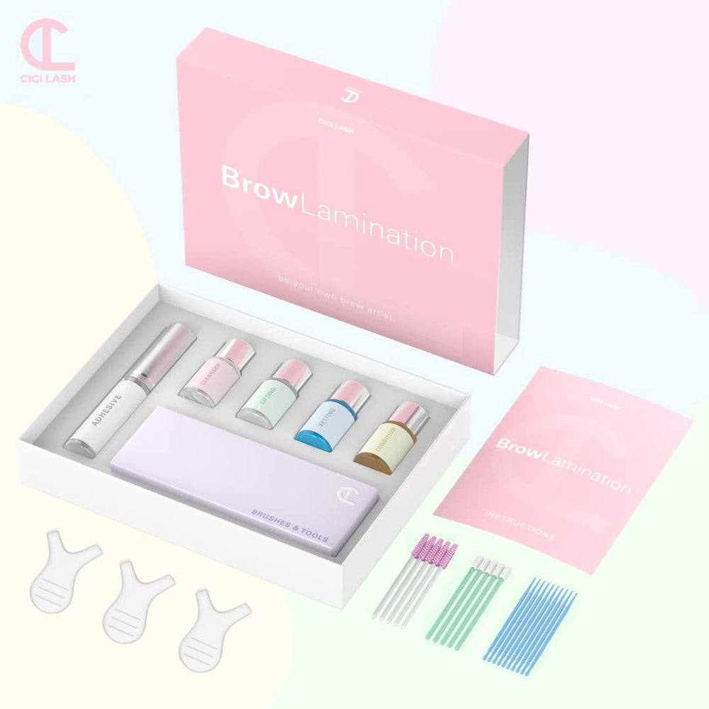 CICI Lash Brow Lamination Kit — guía experta incluida para resultados consistentes