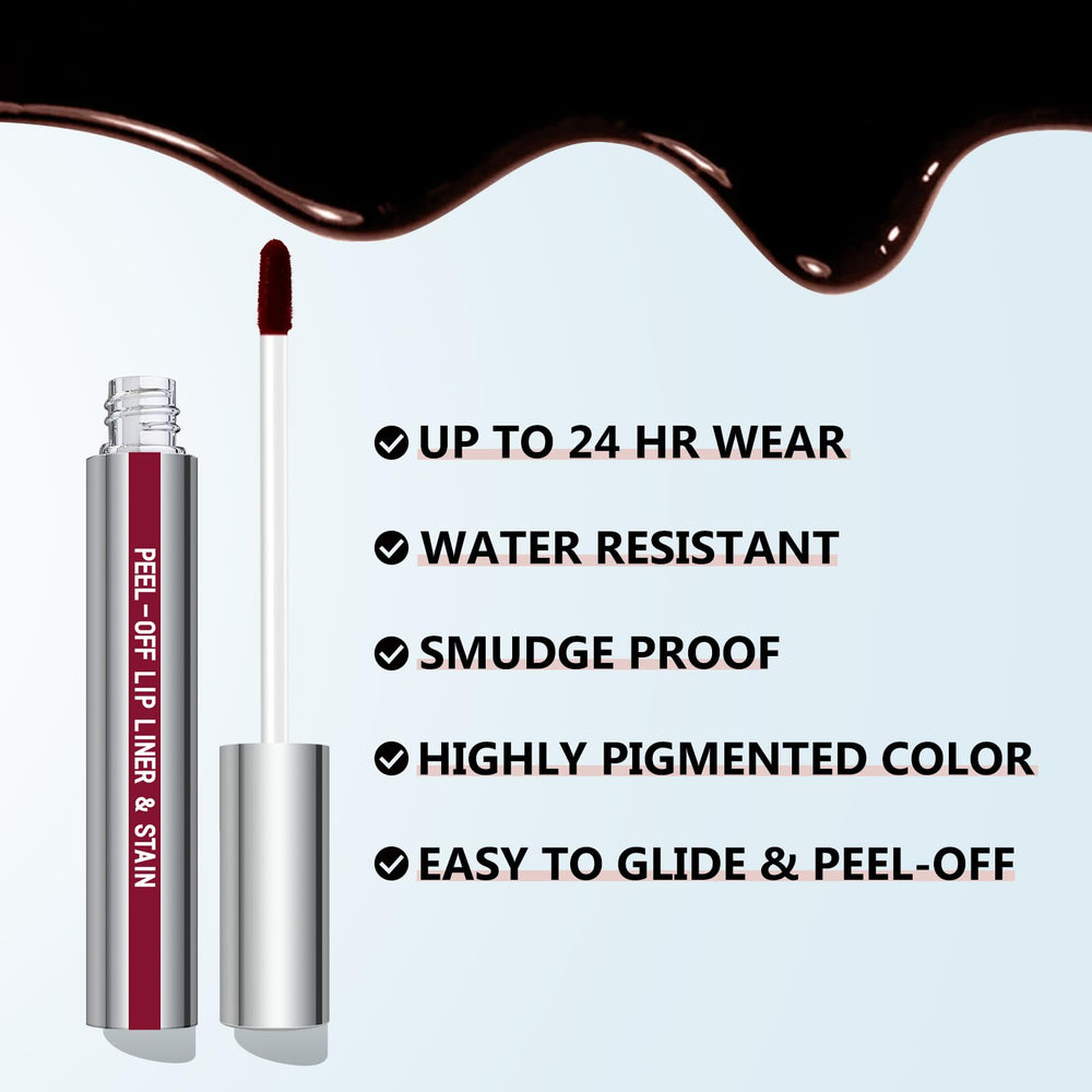 Delineador labial Cilrofelr de larga duración para color estable.