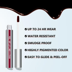 Delineador labial Cilrofelr de larga duración para color estable.