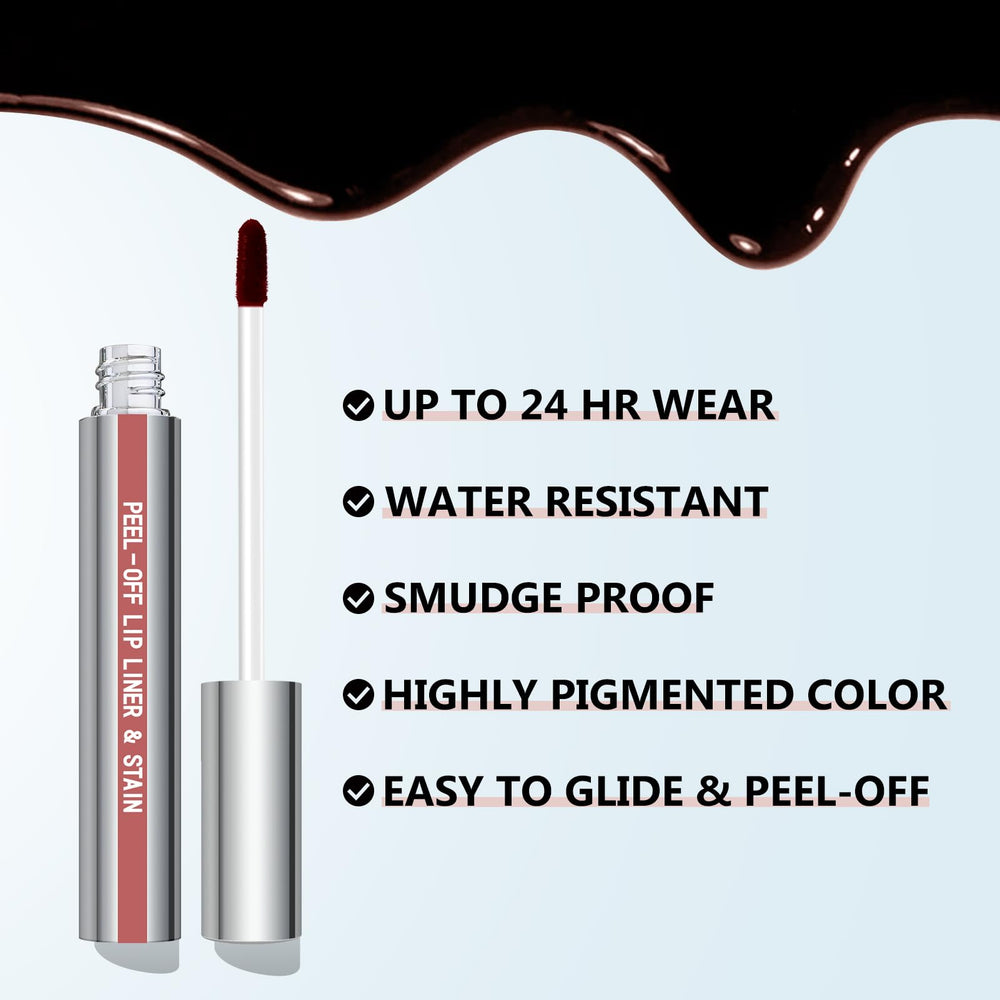 Cilrofelr delineador labial, transferencia resistente para días activos.