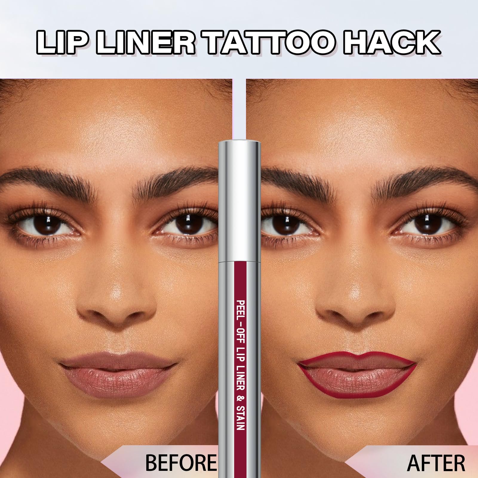 Tinta labial mate de Cilrofelr, pigmentación intensa y duradera.