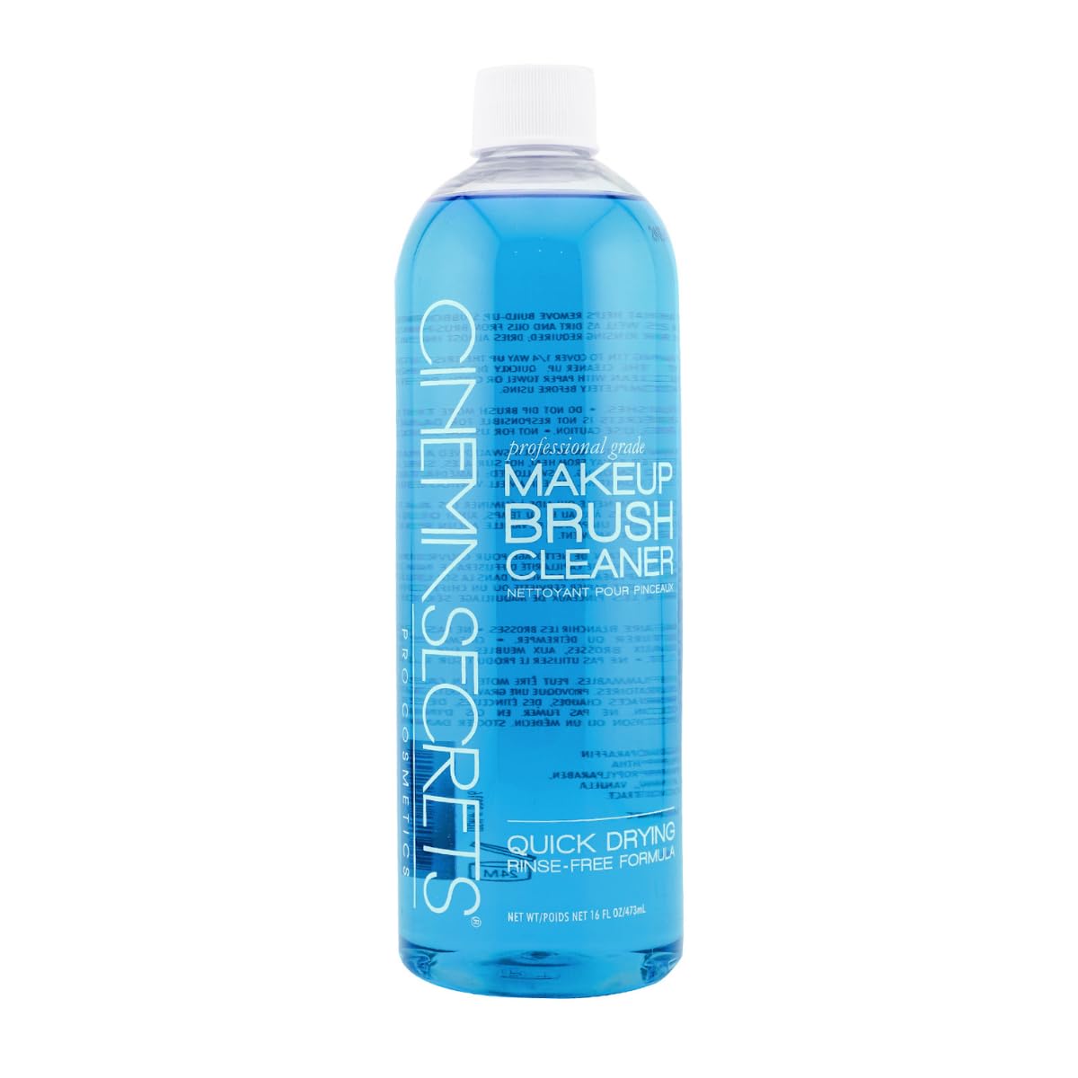 Cinema Secrets Original Blue Vanilla – bouteille, nettoyage en profondeur des pinceaux