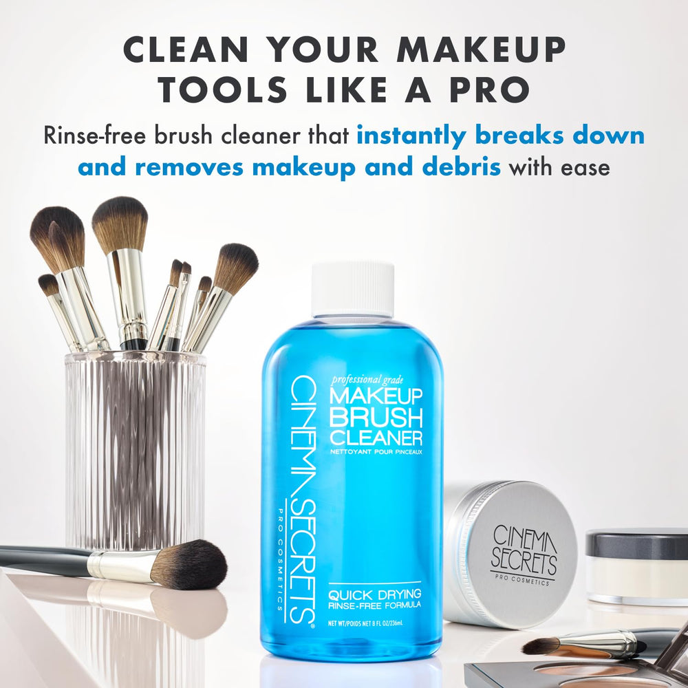 CINEMA SECRETS rociado para eliminar maquillaje de brochas eficaz