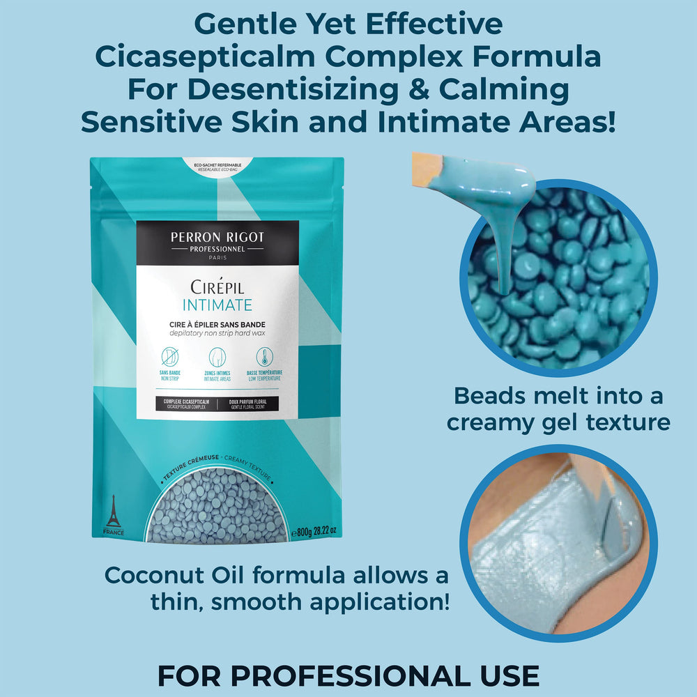 Cirepil Intimate, aceite de coco que hidrata y protege la piel durante la sesión.