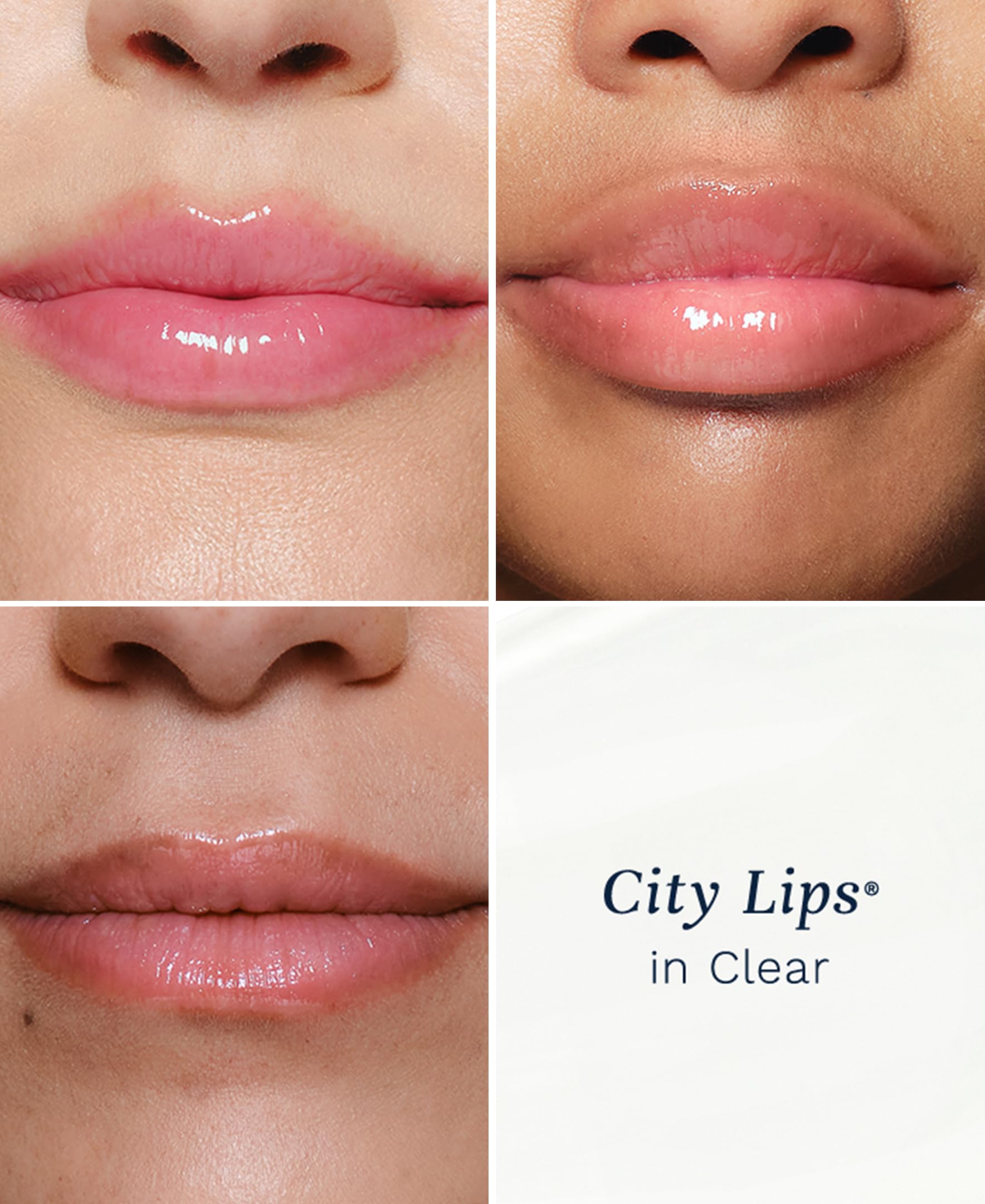 Applicateur fin pour City Lips Clear, application précise.
