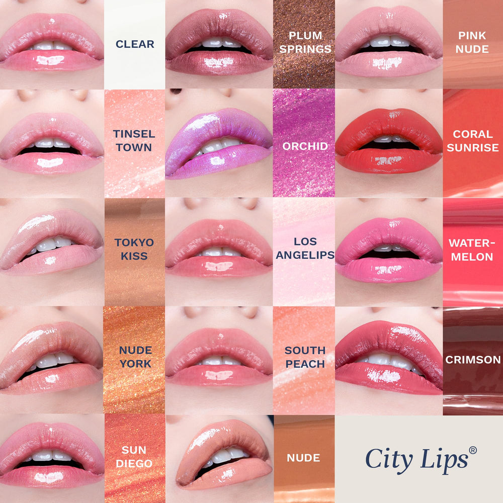 Oligopeptides pour City Lips Clear, lisser visuellement les ridules.