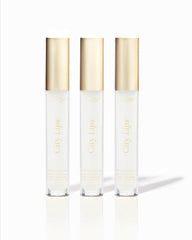 City Beauty City Lips Clear en pack3 ofrece brillo transparente y labios hidratados.