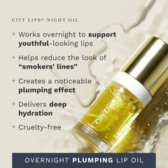 City Beauty City Lips Night Oil: textura aceitosa cremosa que exfolia suavemente y nutre.